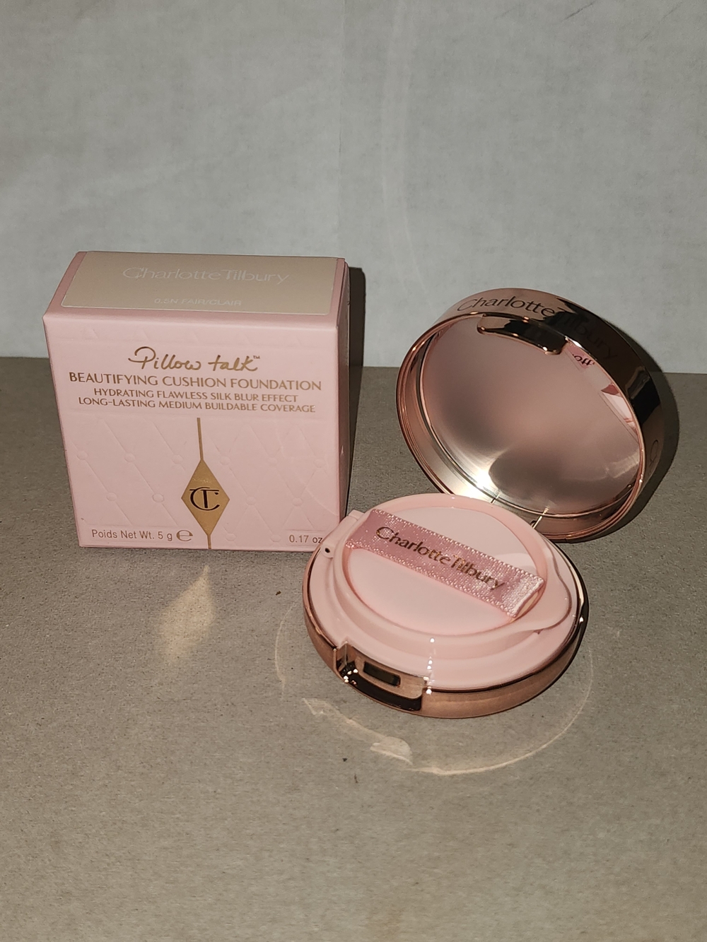 Charlotte Tilbury Pillow Talk Cushion Foundation – Pink Compact